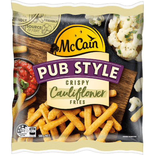 Mccain Pub Style Fries Crispy Cauliflower 500 g