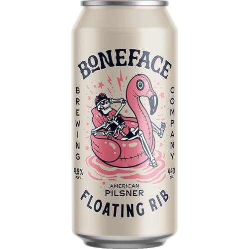 Boneface Floating Rib American Pilsner 440 mL