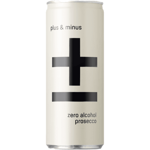 Plus & Minus 0% Prosecco Wine