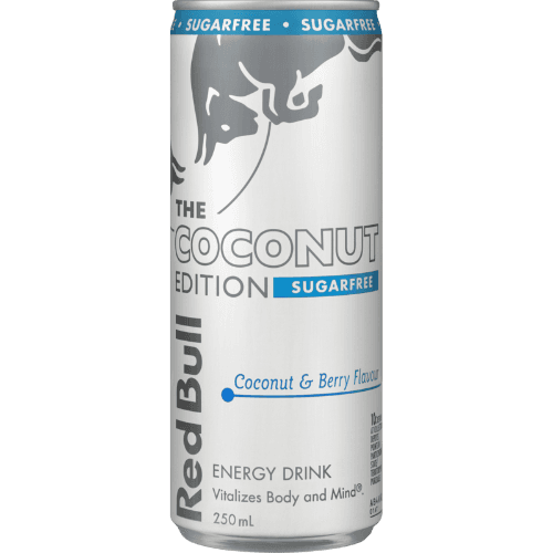 Red Bull Sugar Free Coconut Edition Energy Drink
