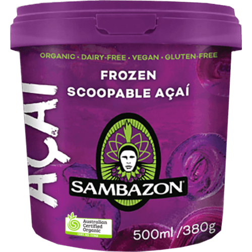 Sambazon Frozen Scoopable Acai Sorbet