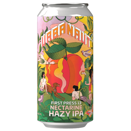 Urbanaut First Press 13 Nectarine Hazy IPA 440 mL