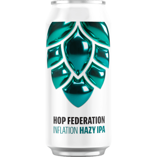 Hop Federation Inflation Hazy IPA 440 mL