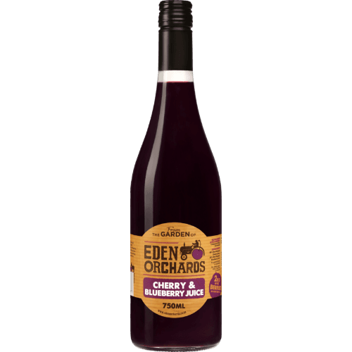 Eden Orchards Cherry & Blueberry 100% Pure Juice 750 mL