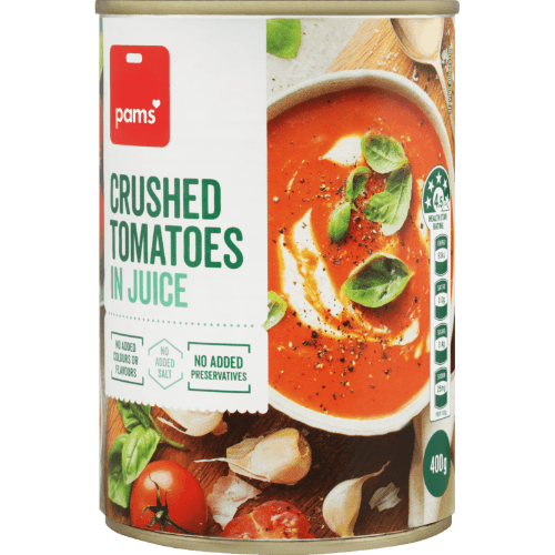 Pams Crushed Tomatoes In Juice