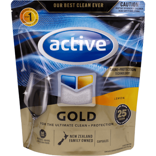 Active Gold Lemon Auto Dishwash Capsules