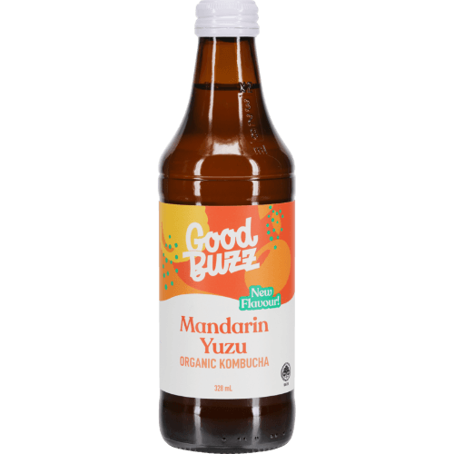 Good Buzz Mandarin Yuzu Organic Kombucha