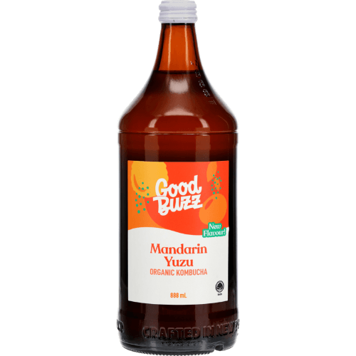 Good Buzz Mandarin Yuzu Organic Kombucha