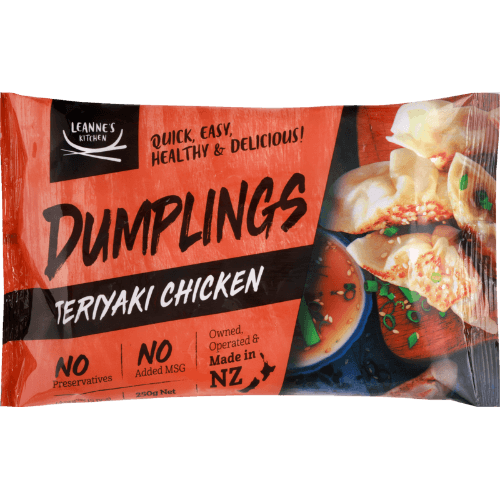Leanne's Kitchen Teriyaki Chicken Dumplings
