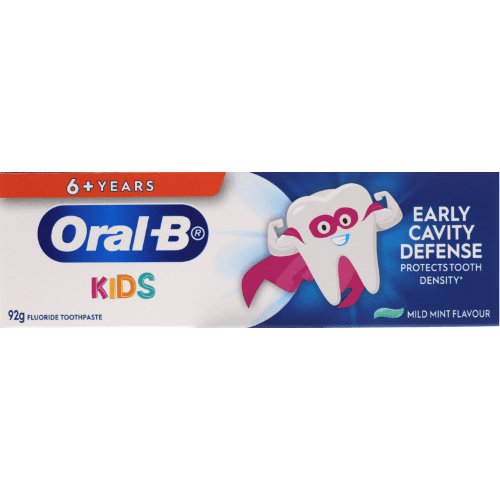 Oral-B Kids Early Cavity Defense 6+ Years Mild Mint Flavour Toothpaste 92 g