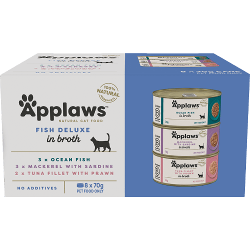 Applaws Fish Deluxe Wet Cat Food Multi Tin