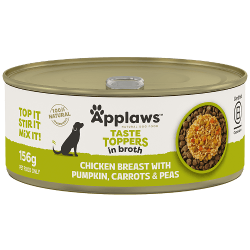 Applaws Taste Toppers In Broth Chicken Breast With Pumpkin Carrots & Peas Wet Dog Food