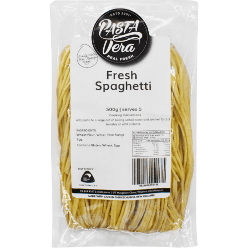 Pasta Vera Fresh Spaghetti Pasta