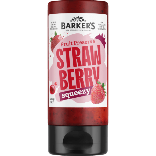 Barker's Strawberry Squeezy Fruit Preserve