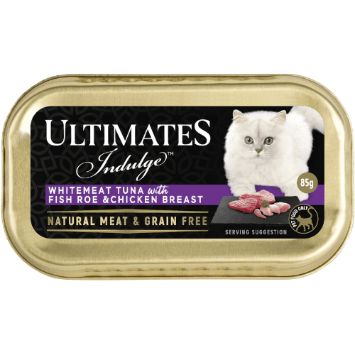 Ultimates Indulge Whitemeat Tuna With Fish Roe & Chicken Breast Cat Food