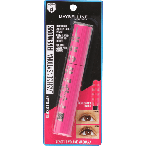 Maybelline New York Lash Sensational Blackest Black Mascara