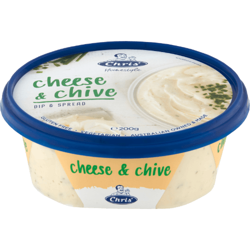 Chris' Foods Homestyle Cheese & Chive Dip & Spread