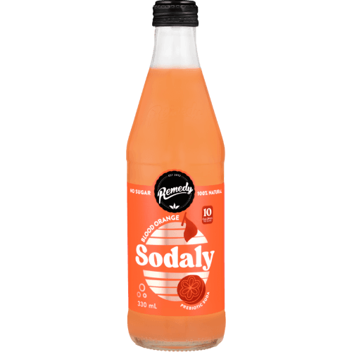 Remedy Sodaly Blood Orange Flavoured Drink