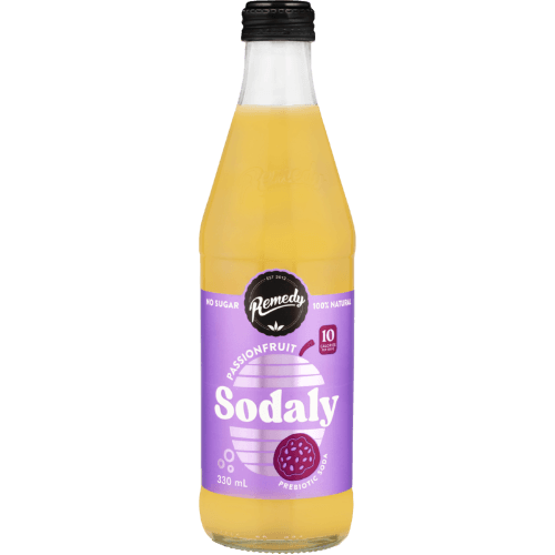 Remedy Sodaly Passionfruit Flavoured Drink