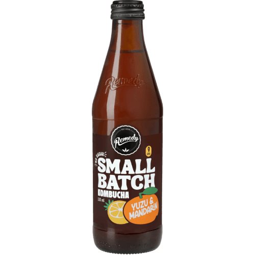 Remedy Small Batch Yuzu & Mandarin Kombucha