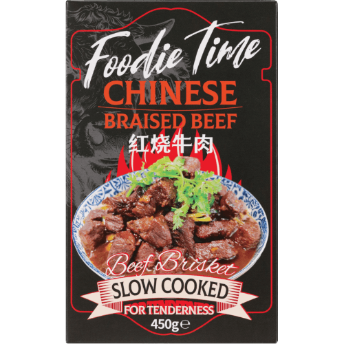 Foodie Time Chinese Braised Beef Frozen Meal 450 g