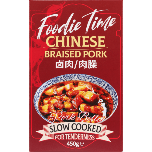 Foodie Time Chinese Braised Pork Frozen Meal 450 g