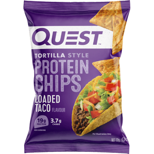 Quest Loaded Taco Protein Chips