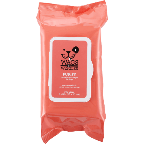 Wags & Wiggles Hypoallergenic Pet Wipes Nourish