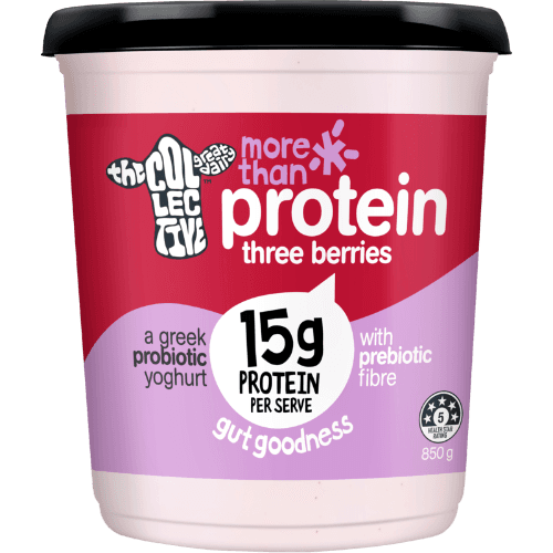 The Collective More Than Protein Three Berries Probiotic Greek Yoghurt