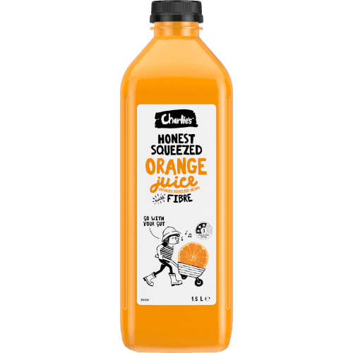 Charlie's Honest Orange + Fibre Juice