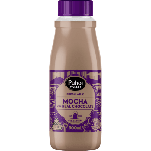 Puhoi Valley Flavoured Milk Mocha 300 mL