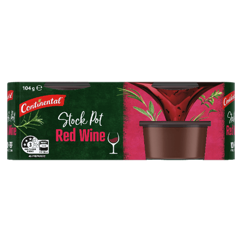 Continental Red Wine Stock Pot