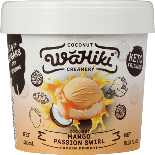 Wahiki Mango Passion Swirl Frozen Dessert