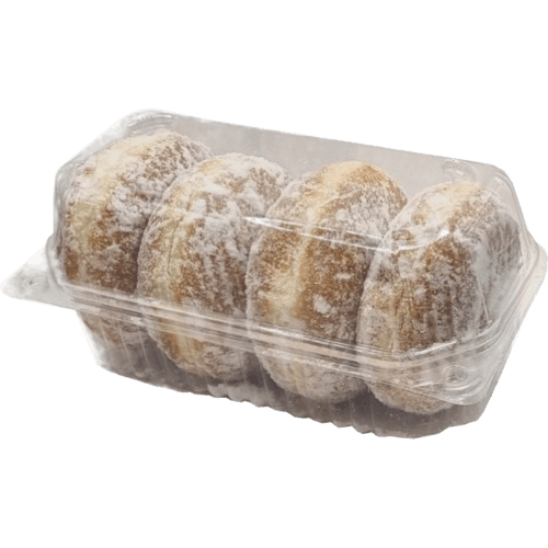 The Donut Factory Raspberry Filled Donut Donuts 4 pack