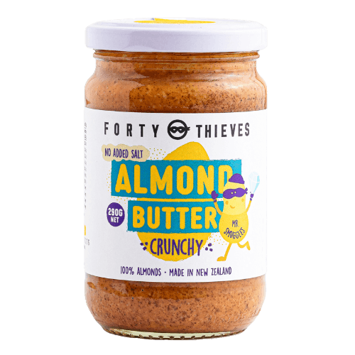 Forty Thieves Crunchy Almond Butter