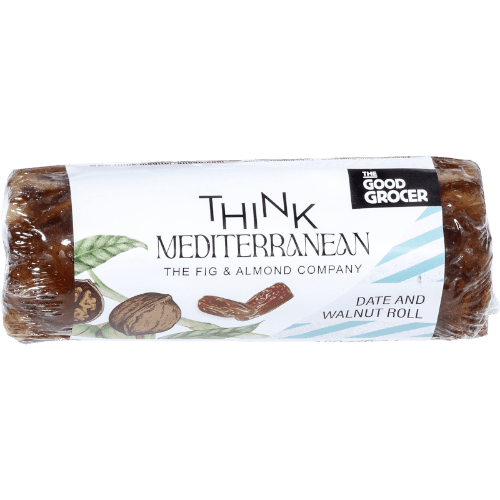 The Good Grocer Think Mediterranean Date & Walnut Roll