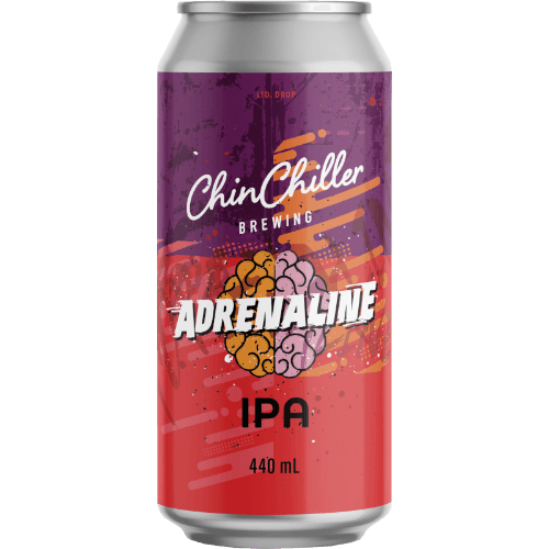 ChinChiller Brewing Adrenaline IPA Beer 440 mL