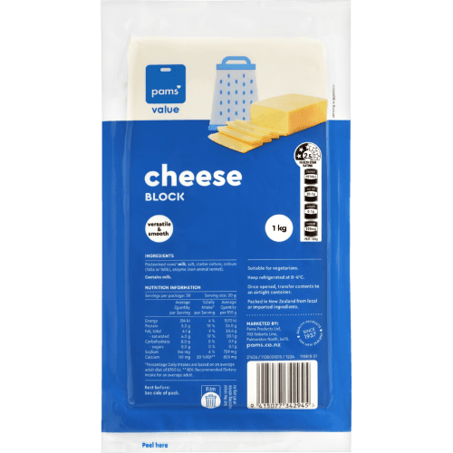 Pams Value Cheese