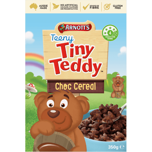 Arnott's Teeny Tiny Teddy Cereal Choc 350 g