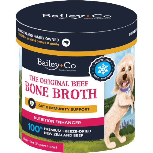 Bailey+Co Original Beef Bone Broth For Dogs