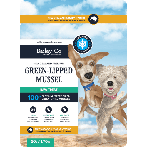 Bailey+Co Green Lipped Mussel Treat For Dogs