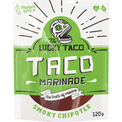 The Lucky Taco Smoky Chipotle Medium Spicy Marinade