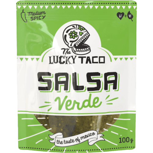 The Lucky Taco Salsa Verde Medium Spicy Sauce