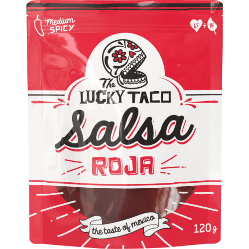 The Lucky Taco Salsa Roja Medium Spicy Sauce