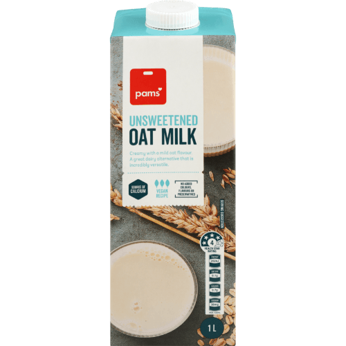 Pams Unsweetened Oat Milk
