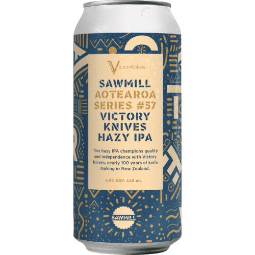 Sawmill Aotearoa Series #57 Victory Knives Hazy IPA 440 mL