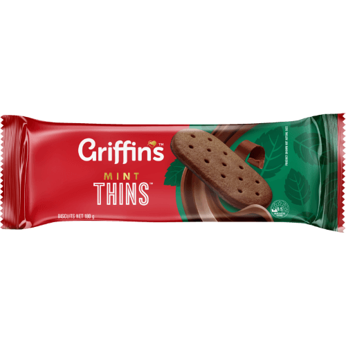 Griffin's Mint Thins Biscuits