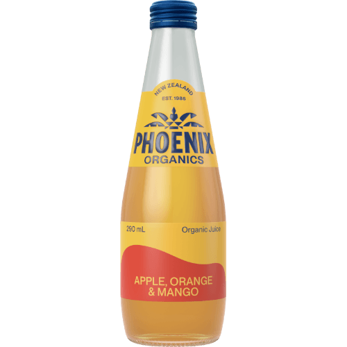 Phoenix Organics Apple Orange Mango Juice