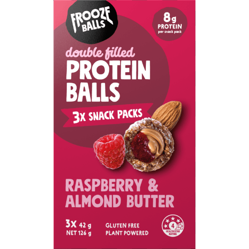 Frooze Balls Raspberry & Almond Butter Protein Balls