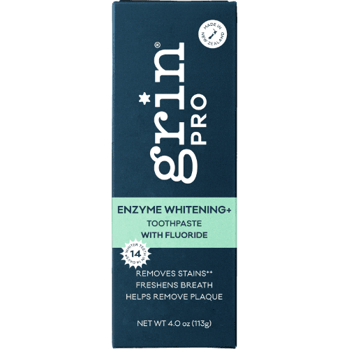 Grin Pro Enzyme Whitening+ Toothpaste with Fluoride